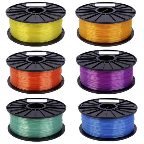 Filaments d'imprimante 3D transparents PLA 1,75 mm (violet) SH026P167-04