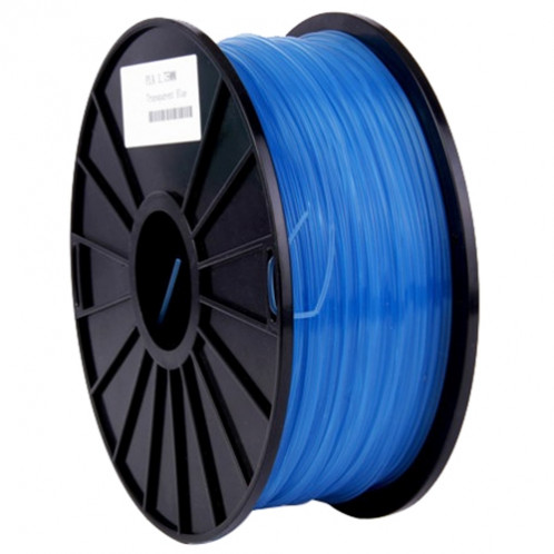 Imprimantes 3D transparentes PLA 3.0 mm, environ 115m (bleu) SH031L1020-06