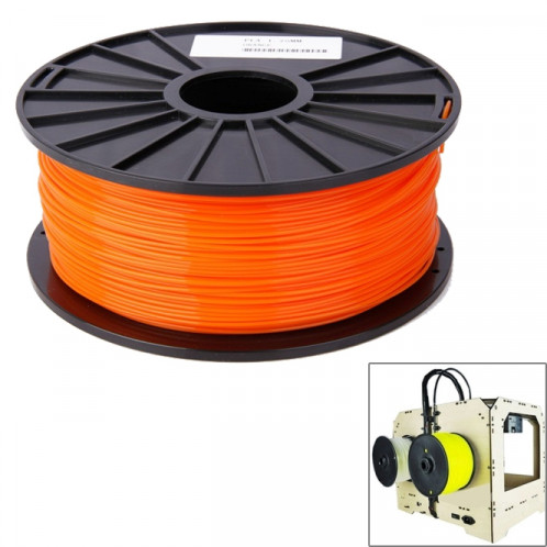 Filaments d'imprimante 3D série ABS couleur 1,75 mm, environ 395 m (orange) SH040E1518-06