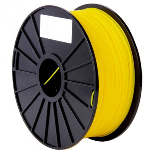 Filaments d'imprimante 3D couleur série ABS 1,75 mm, environ 395 m (jaune) SH040Y1971-06