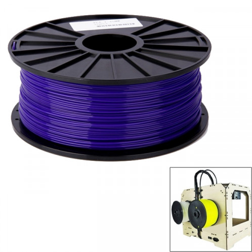 Filaments d'imprimante 3D série couleur ABS de 3,0 mm, environ 135 m (violet) SH043P285-06