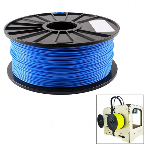 Filaments d'imprimante 3D fluorescents d'ABS 3.0 millimètres, environ 135m (bleu) SH045L219-06