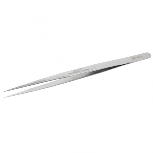 Pince à épiler en acier inoxydable ST-11 SS802A414-05