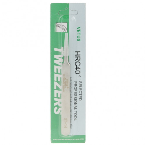 Pinces à épiler en acier inoxydable ST-14 SS805A1595-05