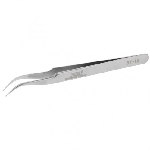 Pince à épiler en acier inoxydable ST-15 SS806A1309-05