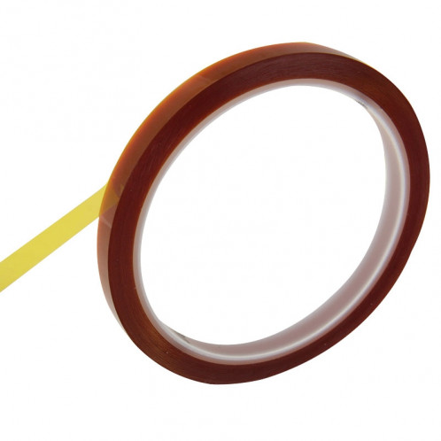 Bande de polyimide résistante à hautes températures de 8mm pour la soudure de carte PCB SMT de BGA, longueur: 33m S8323B1406-03