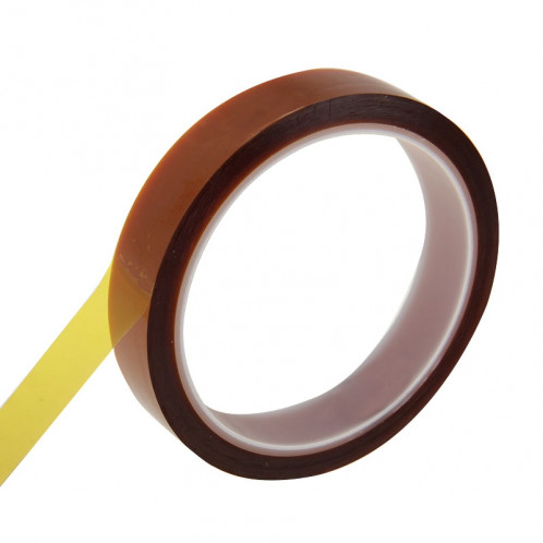 Bande de polyimide résistante à hautes températures de 18mm pour la soudure de carte PCB SMT de BGA, longueur: 33m S1323D688-03
