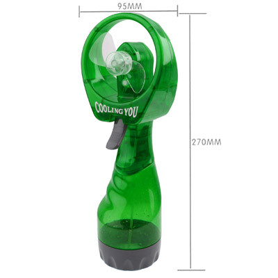 YC-8333 Ventilateur à jet d'eau à main (livraison aléatoire de couleur) (vert) SH102G253-08