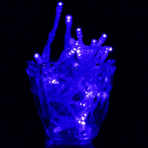 30 LED 2-Mode alimenté par batterie Light String décoration pour la fête de Noël, Longueur: 3m (lumière bleue) S323BE976-09
