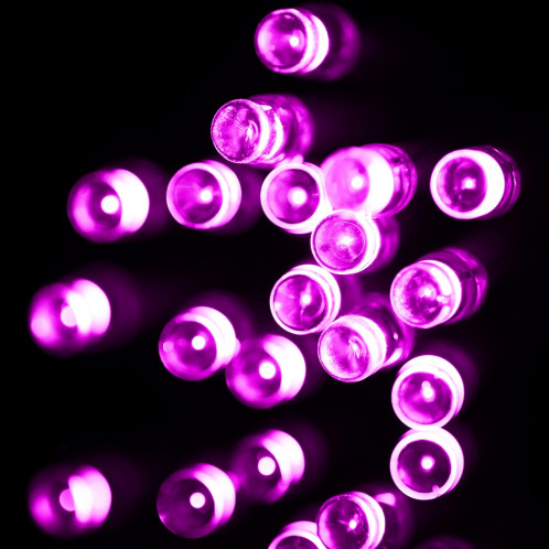 30 LED 2-Mode alimenté par batterie Light String décoration pour la fête de Noël, Longueur: 3m (lumière rose) S3323F1361-09