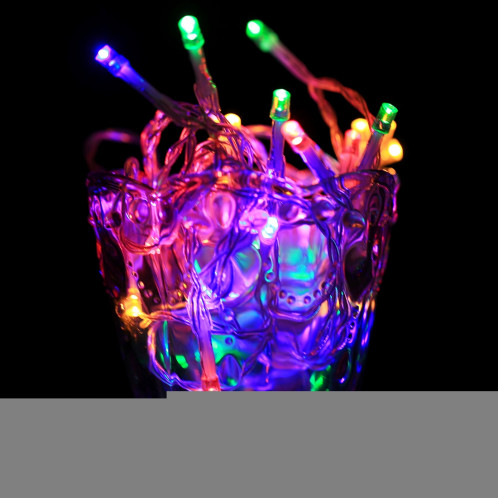 30-LED 2-Mode alimenté par batterie quatre couleurs décoration de chaîne de lumière pour la fête de Noël, longueur: 3m S34324182-07