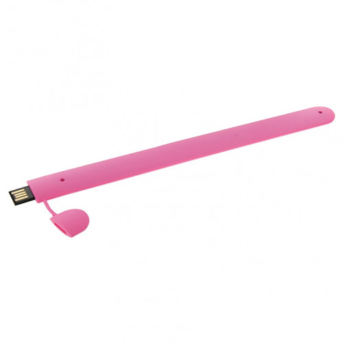 Silicone Bracelet USB Flash Disk avec 8 Go de mémoire (rose) SS016F955-09
