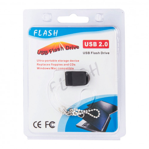 Mini clé USB de 8 Go avec chaîne pour PC et ordinateur portable SH0201720-09