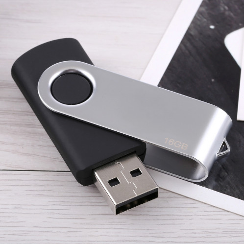 Disque Flash USB 2.0 Twister 16 Go (Noir) SH1111596-010