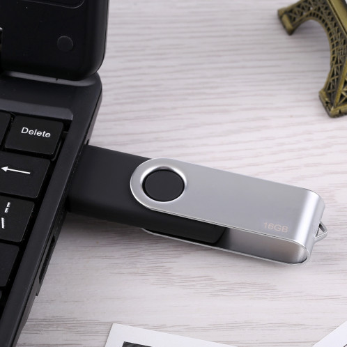 Disque Flash USB 2.0 Twister 16 Go (Noir) SH1111596-010