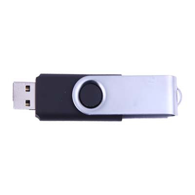 Disque Flash Twister USB2.0 de 4 Go (Noir) S411BB1776-05