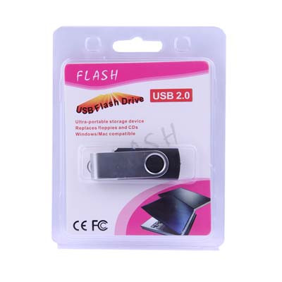 Disque Flash Twister USB2.0 de 4 Go (Noir) S411BB1776-05