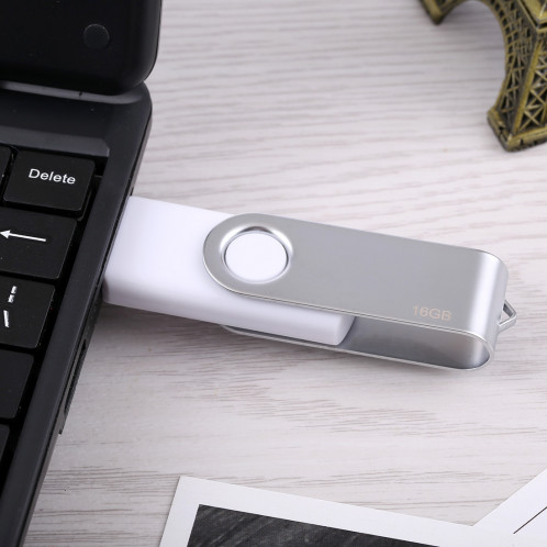 Disque Flash USB 2.0 Twister de 16 Go (Blanc) SH11WA376-010