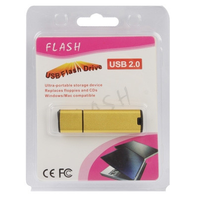 Disque Flash USB 2.0 Business Series, Doré (2Go) SB3GDA1726-06