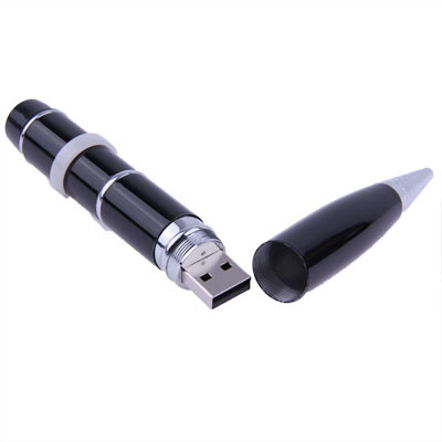 3 en 1 laser style stylo flash USB, 2 Go (noir) S302021055-07