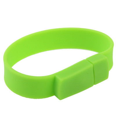 Disque Flash USB 2.0 Bracelets Silicon 16 Go (Vert) S102GD1294-07