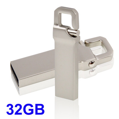 Disque flash métallique de 32 Go de style porte-clés USB 2.0 S3194E1107-04