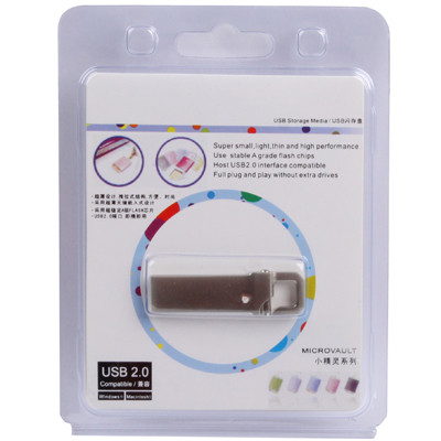 Disque flash métallique de 32 Go de style porte-clés USB 2.0 S3194E1107-04