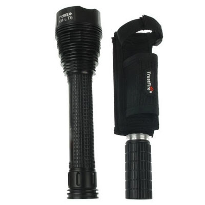 Lampe de poche à DEL TrustFire TR-J18, 5 modes, 7x Cree XM-L T6, flux lumineux: 8000 lm, longueur: 24,5 / 30,5 cm SH02871169-04