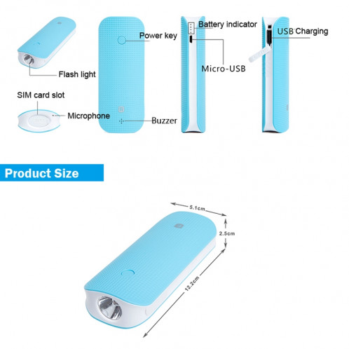 REACHFAR RF-V20 7 en 1 multifonctionnel GPS Tracker avec Power Bank (Noir) SR022B713-033