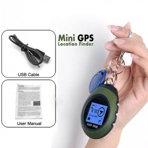 Récepteur GPS porte clé localisateur RGPSPCL01-09