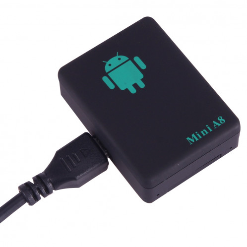 TRACKER Mini A8 temps réel 4 bandes Global Locator GSM / GPRS Tracer Tracking Device pour personnel (Noir) ST0143513-010