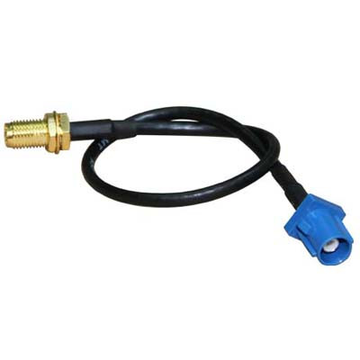 Fakra C mâle à RP-SMA femelle connecteur adaptateur câble / connecteur antenne SH0107136-05