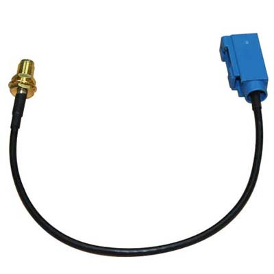 Fakra C mâle à RP-SMA femelle connecteur adaptateur câble / connecteur antenne SH0109723-05