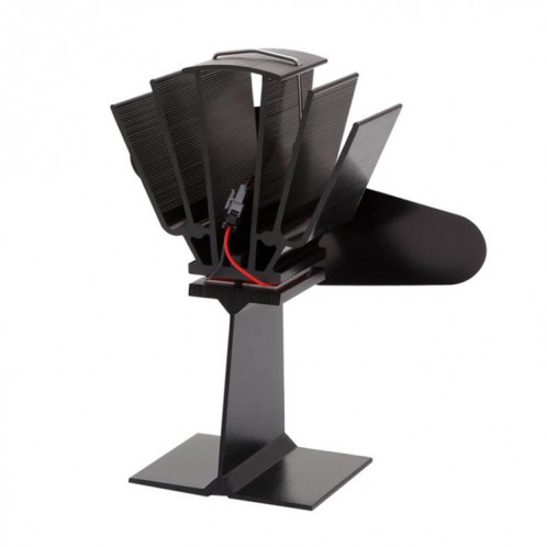 YL501 Ventilateur de poêle à chaleur écologique pour poêles à bois / gaz / granulés (rose rouge) SH33RR944-011