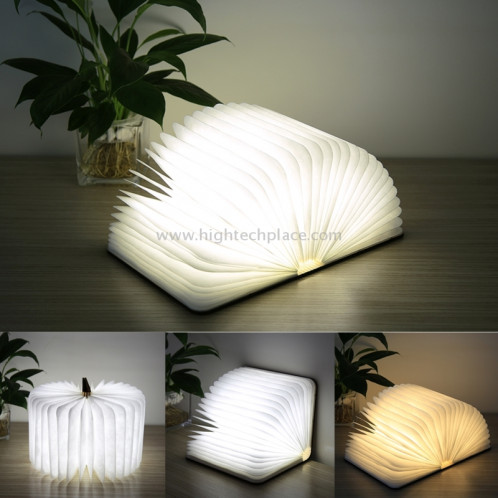 FS-LED01 500 lumens Creative LED Flip Origami Book Lamp Nightlights, Warm White Light + White Light SF04867-015