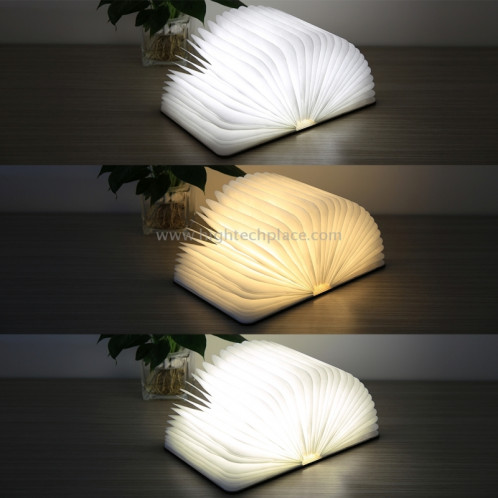 FS-LED01 500 lumens Creative LED Flip Origami Book Lamp Nightlights, Warm White Light + White Light SF04867-015