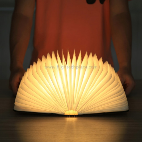 FS-LED01 500 lumens Creative LED Flip Origami Book Lamp Nightlights, Warm White Light + White Light SF04867-015