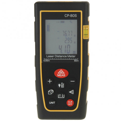 Compteur de distance laser tenu dans la main de CP-80S Digital, distance de mesure maximum: 80m SH0958368-010