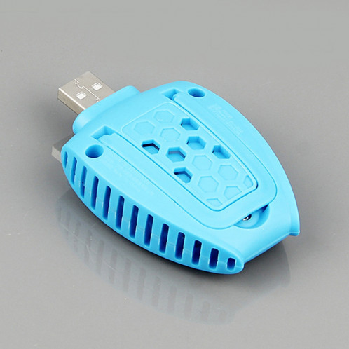 Tueur de moustique électrique alimenté par USB portatif (Cyan) ST963Q1375-08