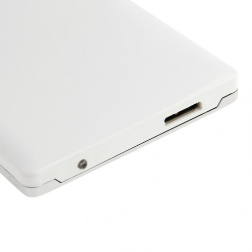 Boîtier externe HDD SATA & IDE haute vitesse de 2,5 pouces, prise en charge USB 3.0 (blanc) SH503W177-07
