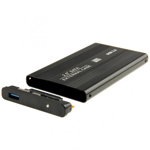 Boîtier externe HDD SATA à haute vitesse de 2,5 pouces, prise en charge USB 3.0 (noir) SH519H1749-08