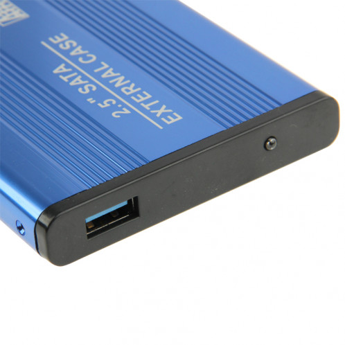 Boîtier externe HDD SATA à haute vitesse de 2,5 pouces, prise en charge USB 3.0 (bleu) SH519L619-08