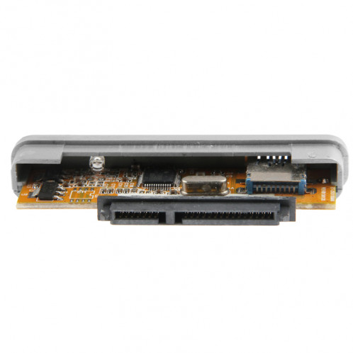 Boîtier externe HDD SATA à haute vitesse de 2,5 pouces, prise en charge USB 3.0 (argent) SH519S582-08