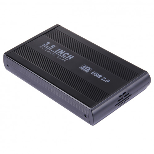 Cas externe de 3,5 pouces HDD SATA avec la puissance de 1.5A, appui USB 2.0 S3505B1844-05