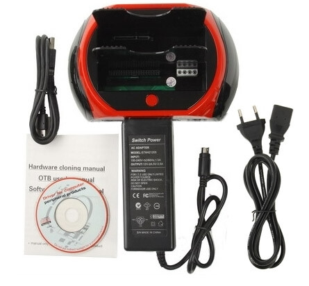 All in 1 Station d'accueil HDD SATA / IDE 2,5 pouces / 3,5 pouces avec lecteur de carte et concentrateur SA35151944-07