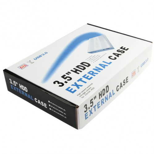 Boîtier externe HDD SATA & IDE haute vitesse de 3,5 pouces, prise en charge USB 3.0 SH3532923-07