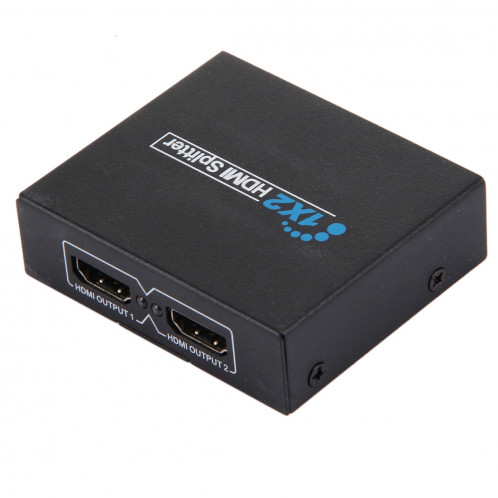 HDV-9812 Splitter HDMI V1.4 Mini HD 1080P 1x2 pour HDTV / STB / DVD / Projecteur / DVR SH00361049-09