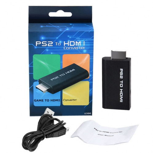 Adaptateur de convertisseur numérique audio Mini PS2 vers HDMI Box SH003963-07