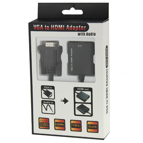 Adaptateur convertisseur VGA vers HDMI SH0047473-05