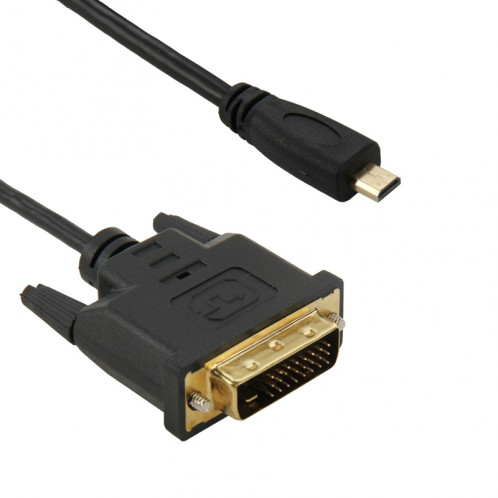 Câble Adapater Mâle Micro HDMI (Type D) Mâle à DVI 24 + 1, 1,8 m SH00531210-03